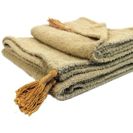 Overview image: Woonaccessoires plaid Congo ecru