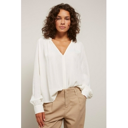 Overview image: Yaya blouse v-hals wit