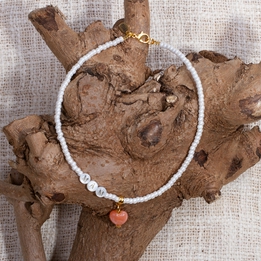 Overview image: Pien&N ketting 'mam' met hartje