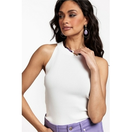 Overview second image: Studio Anneloes halter top Feline White