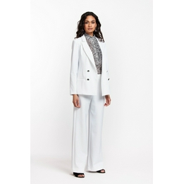 Overview second image: Studio Anneloes Bonded trousers Emy white