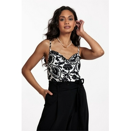 Overview image: Studio Anneloes top Meghan satin ornament