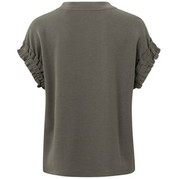 Overview second image: Yaya shirt bruin ruffles