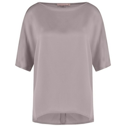 Overview second image: Studio Anneloes top Luxx satin taupe
