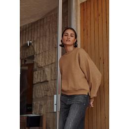 Overview image: BY-BAR sweater Bibi sparkle camel