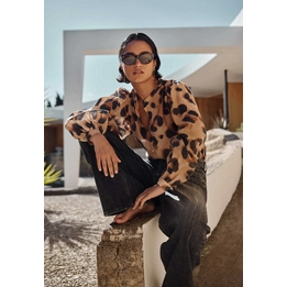 Overview image: BY-BAR blouse Rikki cheeta
