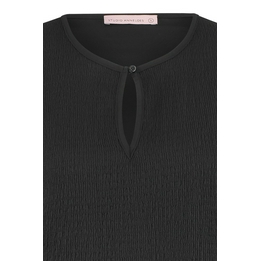 Overview second image: Studio Anneloes top Simone pleated zwart