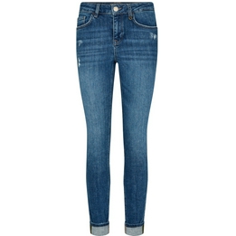 Overview image: Mos Mosh jeans Vice Alvera donker blauw denim