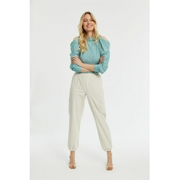 Overview image: Studio Anneloes broek Eva cargo off white