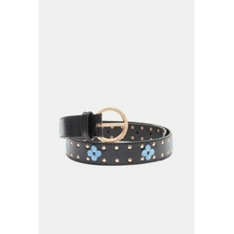 Overview image: Fabienne Chapot riem flower studded belt zwart