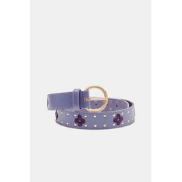 Overview image: Fabienne Chapot riem flower studded belt paars