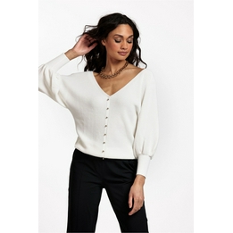 Overview second image: Studio Anneloes vest Elora wit