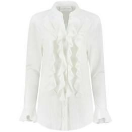 Overview image: Helena Hart blouse Volant wit