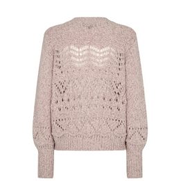 Overview second image: Mos Mosh Trui Livia knit zacht roze