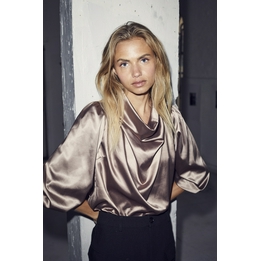 Overview image: Co' Couture blouse Cameron waterfall bruin