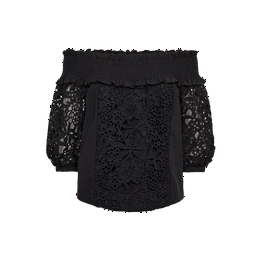 Overview second image: Copenhagen Muse top Madelyn zwart