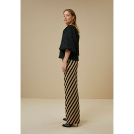 Overview second image: BY-BAR blouse Zasu zwart