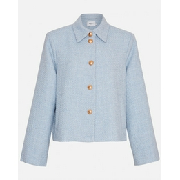Overview second image: Moss Copenhagen jacket Abriella licht blauw