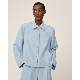 Overview image: Moss Copenhagen jacket Abriella licht blauw