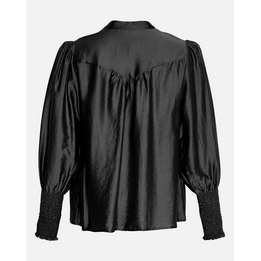 Overview second image: Moss Copenhagen blouse Romina zwart