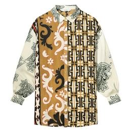 Overview image: Summum blouse met unieke print