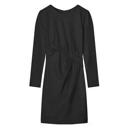 Overview image: Summum jurk met plooi zwart