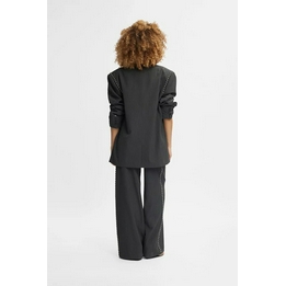 Overview second image: Gestuz broek pinstripe Palina donker grijs