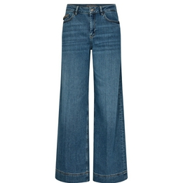 Overview image: Mos Mosh jeans Reem Draping blauw