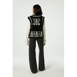Overview second image: Fabienne Chapot gilet Tobi zwart