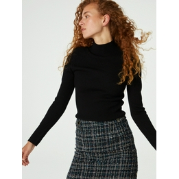 Overview image: Fabienne Chapot pullover Lila zwart
