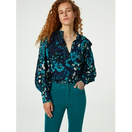 Overview image: Fabienne Chapot blouse Philo blauw