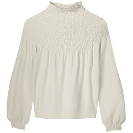 Overview image: Summum top plooien creme