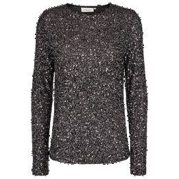 Overview image: Copenhagen Muse top Sequince tee donker grijs