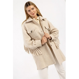 Overview image: Studio Anneloes jas Ivy solid beige