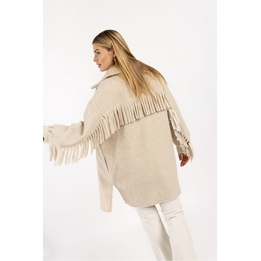 Overview second image: Studio Anneloes jas Ivy solid beige